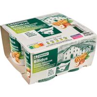 EROSKI Bífidus con nuez y avellana País Vasco, pack 4x125 g