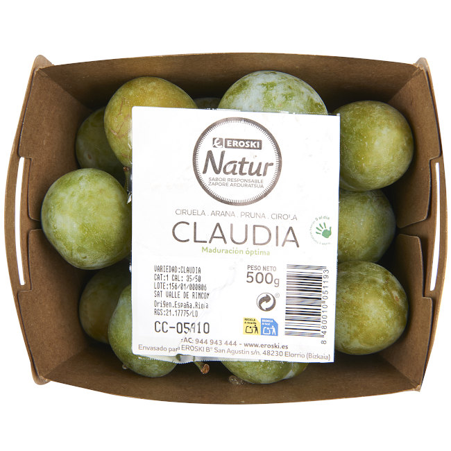 EROSKI Natur Ciruela Claudia