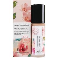 BELLE Serum ácido hialurónico y vitamina C, dosificador 30 ml