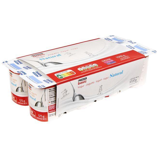 EROSKI basic Yogur natural