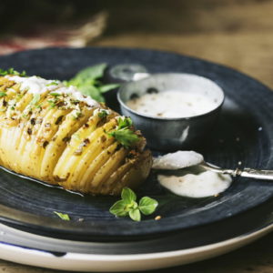 patata hasselback