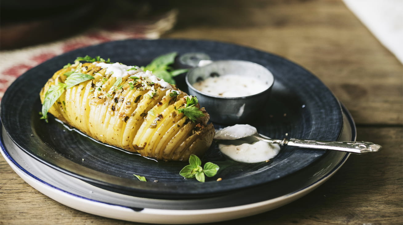 patata hasselback