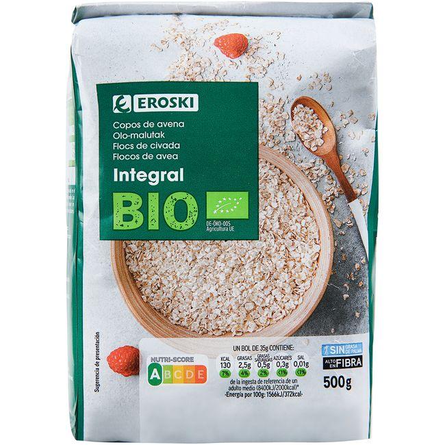 EROSKI BIO Copos de avena integrales