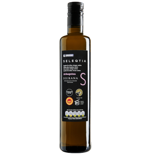 aceite oliva virgen extra con Denominacion de orgines protegida en su etiqueta