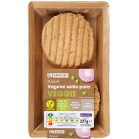 EROSKI VEGGIE Burguer vegetal estilo pollo