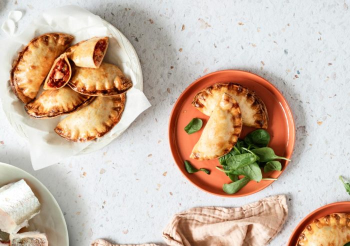 EMPANADILLAS AL HORNO DE PESCADO Y VERDURAS