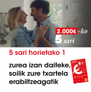 EROSKI club ordainketa-txartela
