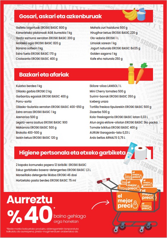ALBISTE EZIN HOBEA! Orga osoan % 40 baino gehiago aurreztuko duzu!