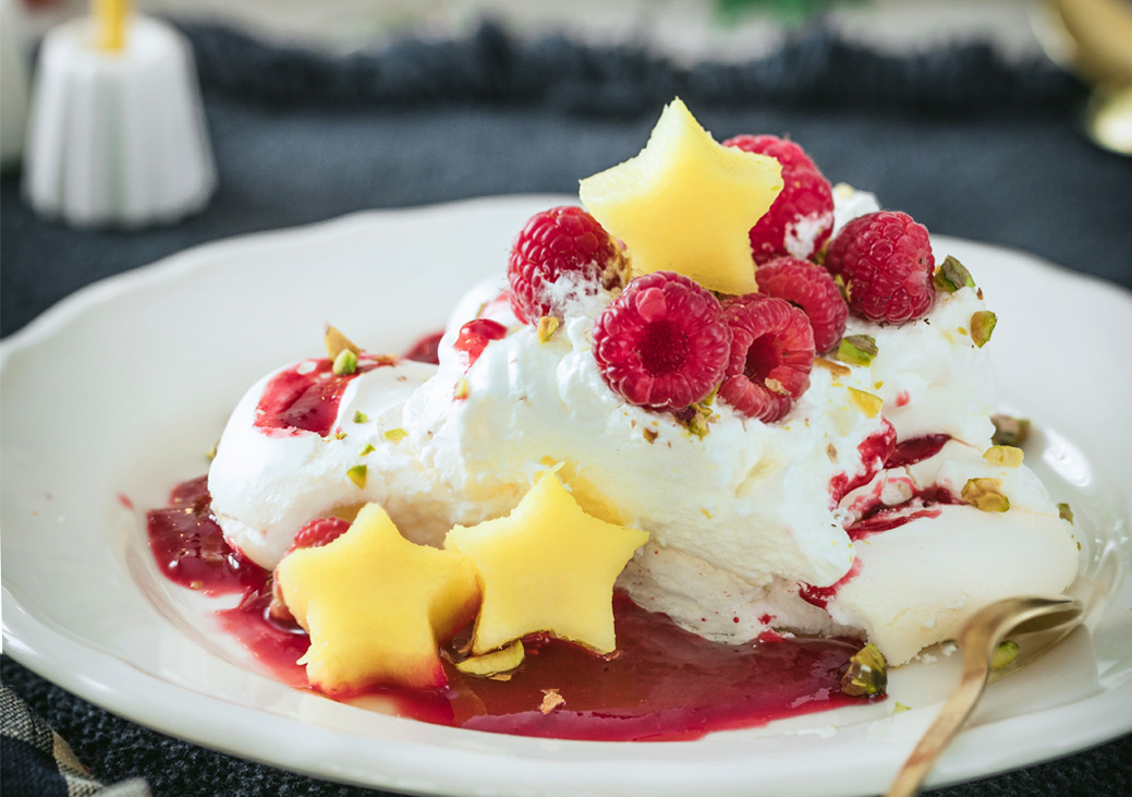 Pavlova de navidad