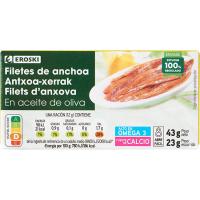 EROSKI Anchoa en aceite de oliva