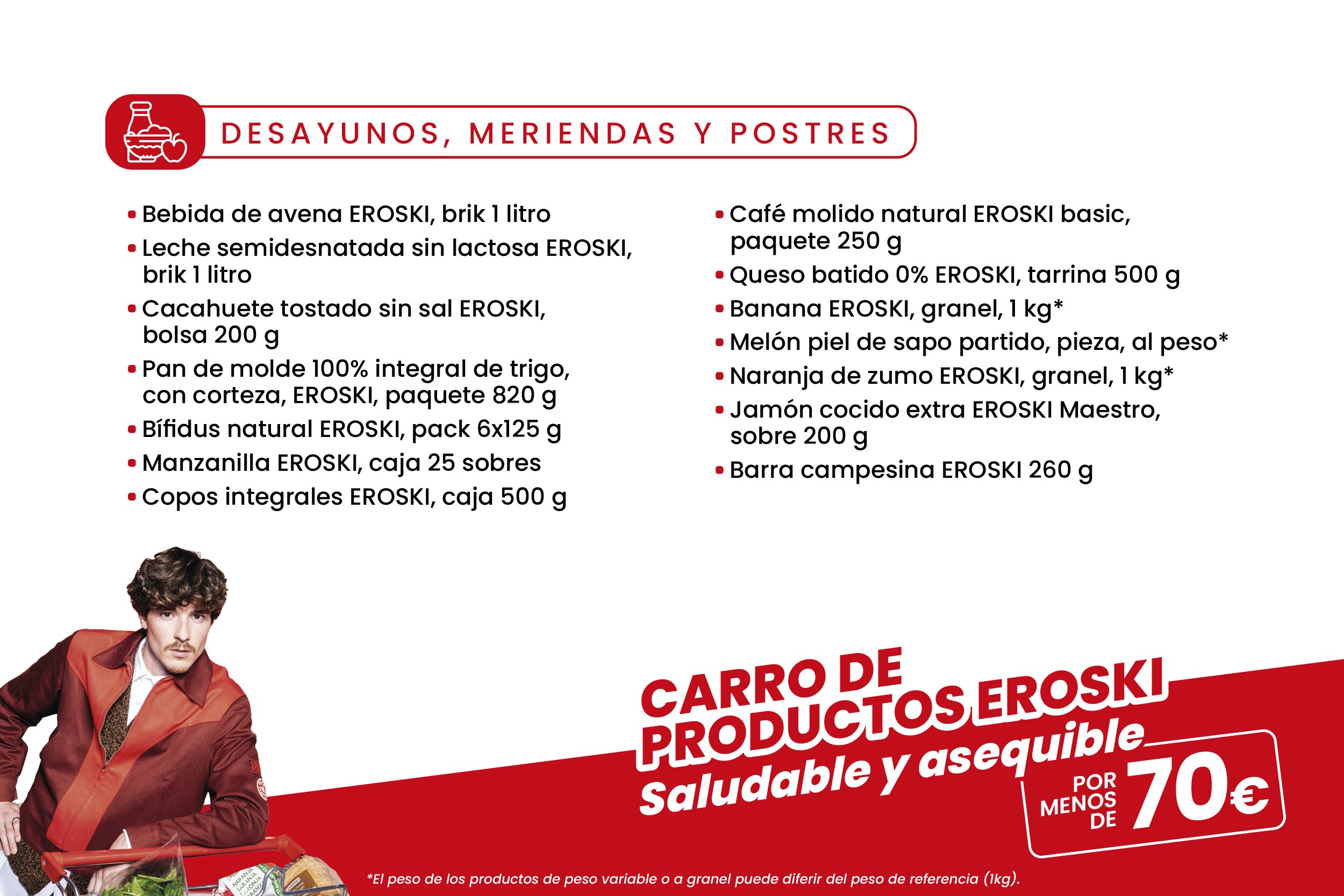 Pasión por la marca EROSKI: Todo lo que necesitas para una compra saludable y asequible