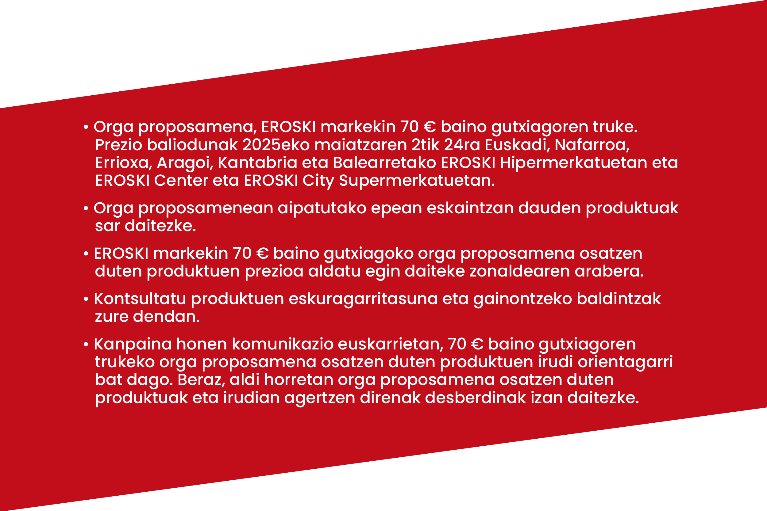 EROSKI markarekiko pasioa: Erosketa osasuntsua eta arrazoizkoa egiteko behar duzun guztia