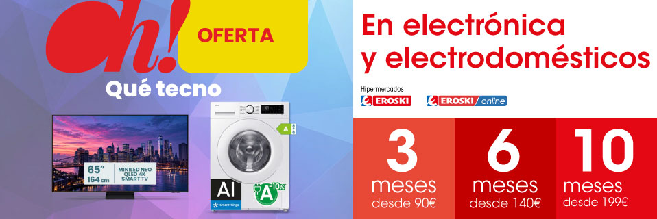 Financiación 0%TAE* hasta el 21 de octubre