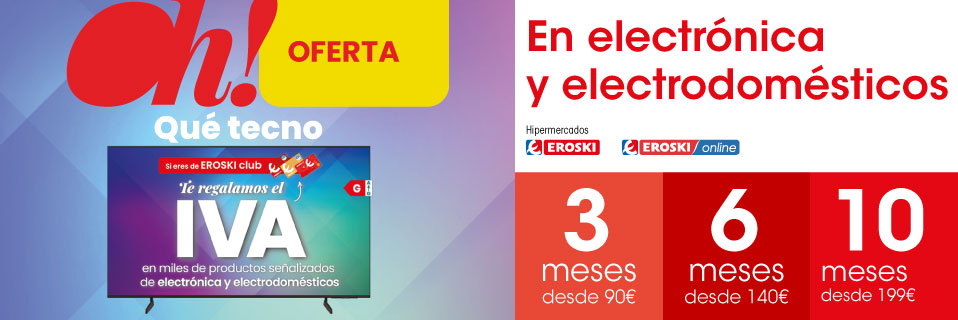 Financiación 0%TAE* hasta el 11 de marzo