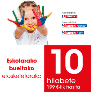 EROSKI club ordainketa-txartela