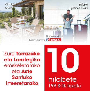 Finantzaketa % 0ko UTBarekin*