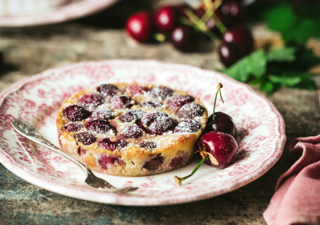 Clafoutis de cerezas