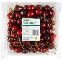 EROSKI Cereza, bandeja 1 kg