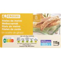 Eroski Melva en aceite de girasol