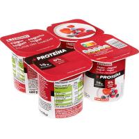 Eroski Yogur frutas del bosque proteina