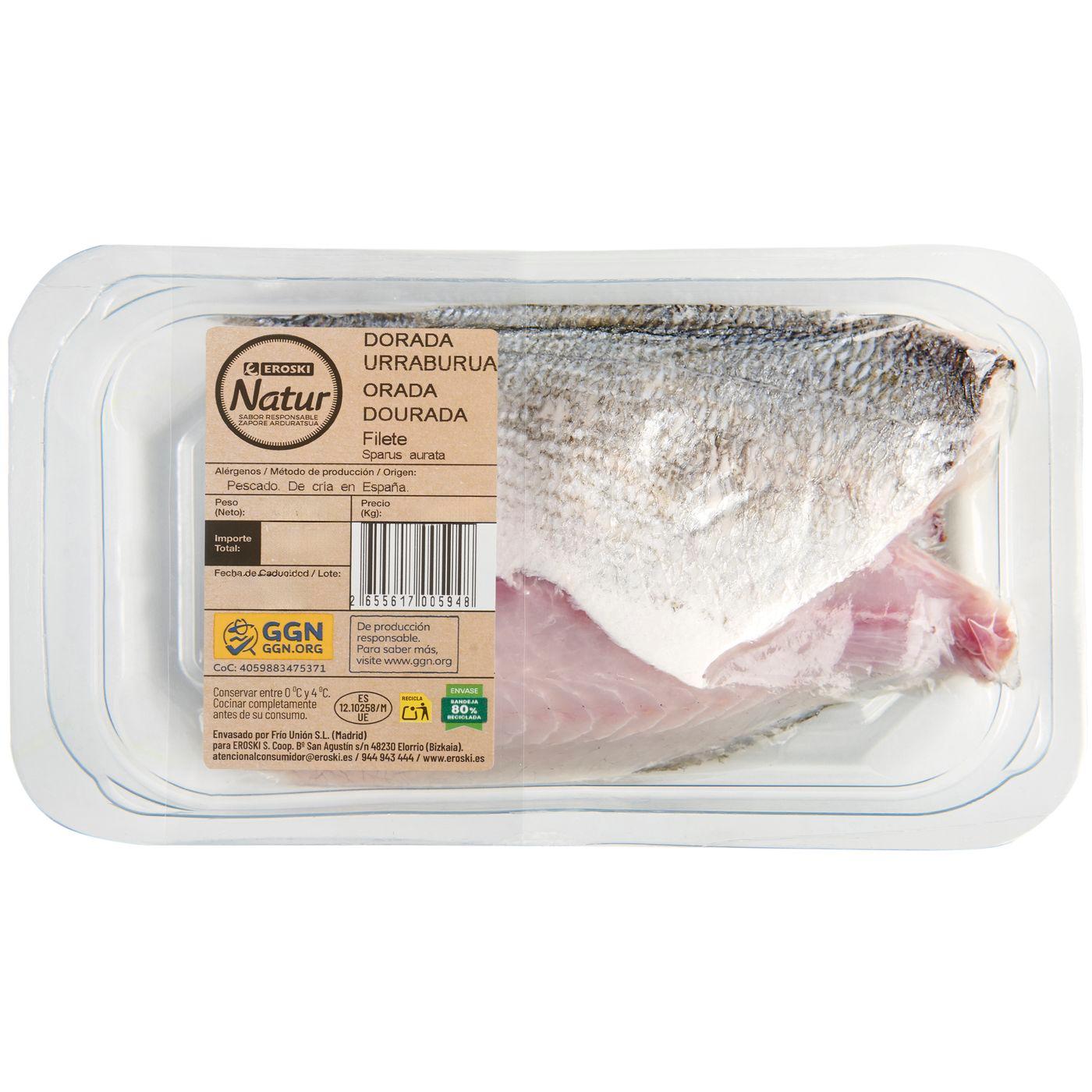 EROSKI NATUR Filete de dorada GGN