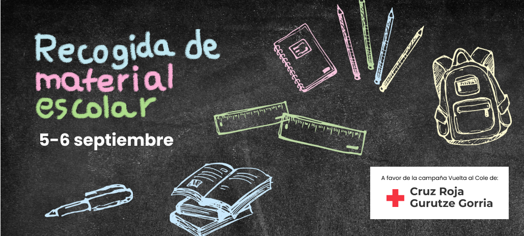 Recogida de material escolar