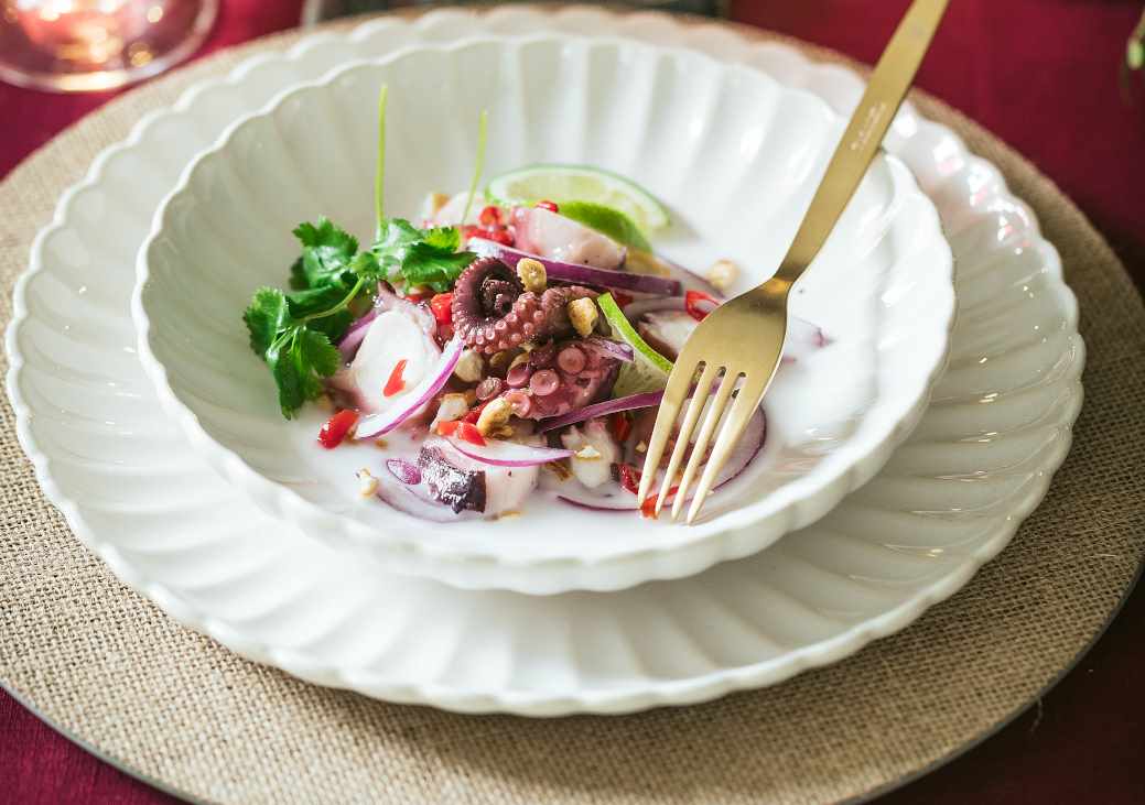 Ceviche de pulpo